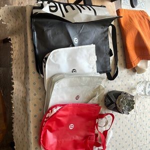 Lululemon bags (price for all of them)